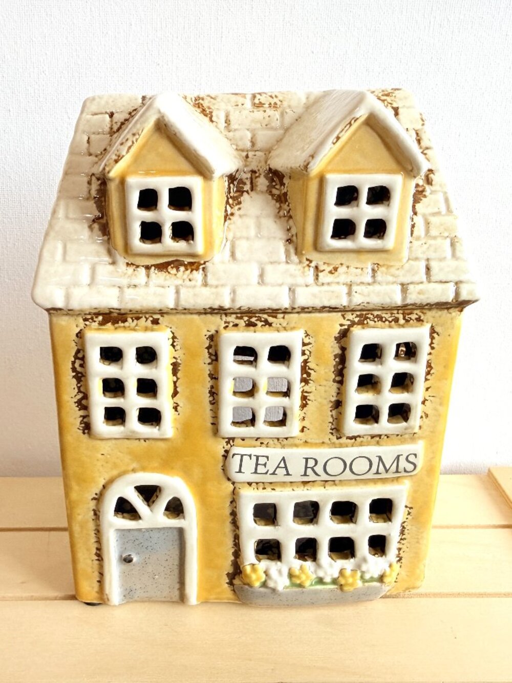 Village Pottery Tea Rooms Ceramic Tealight Candle Holder